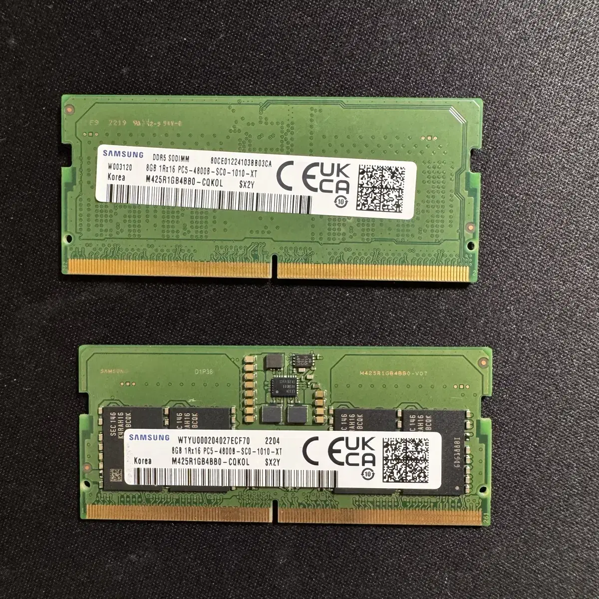 삼성 DDR5 4800 8GB 노트북램